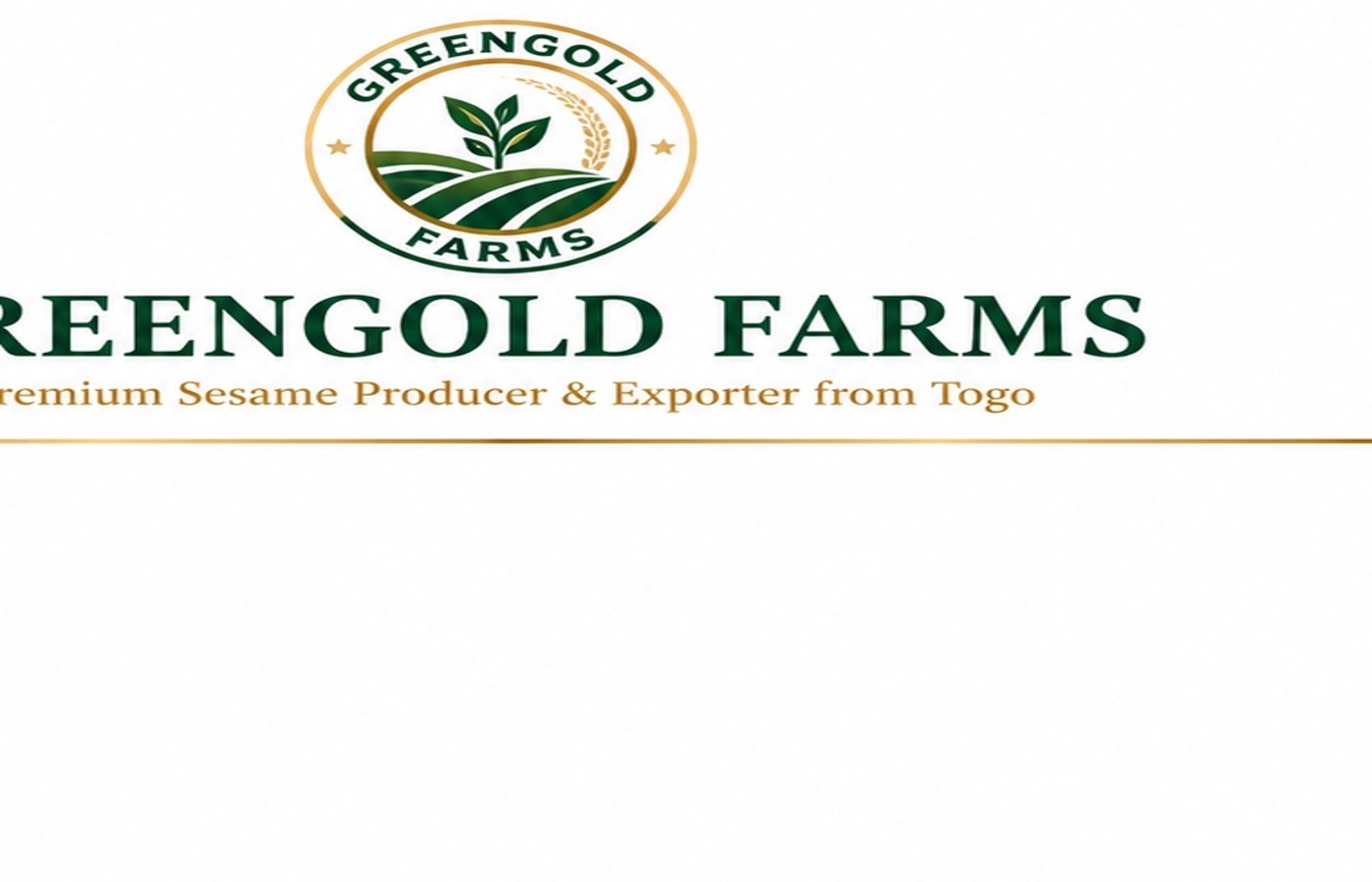 GreenGold Farms sesame brand